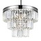 Cwi Lighting Weiss 5 Light Down Chandelier With Chrome Finish 9969P18-5-601 - alternate 6